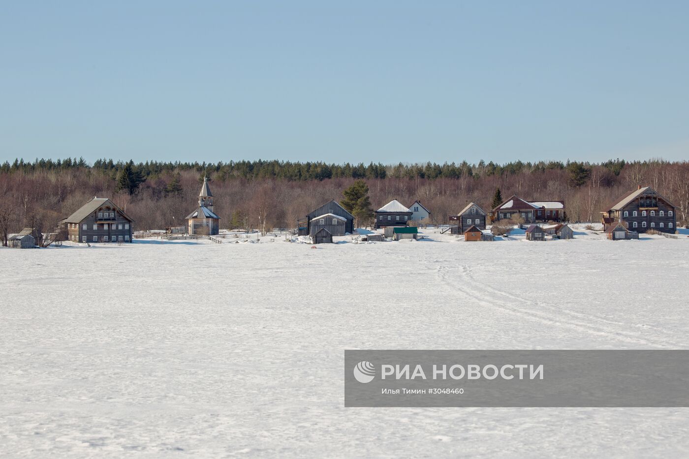 Музей-заповедник "Кижи" в Карелии
