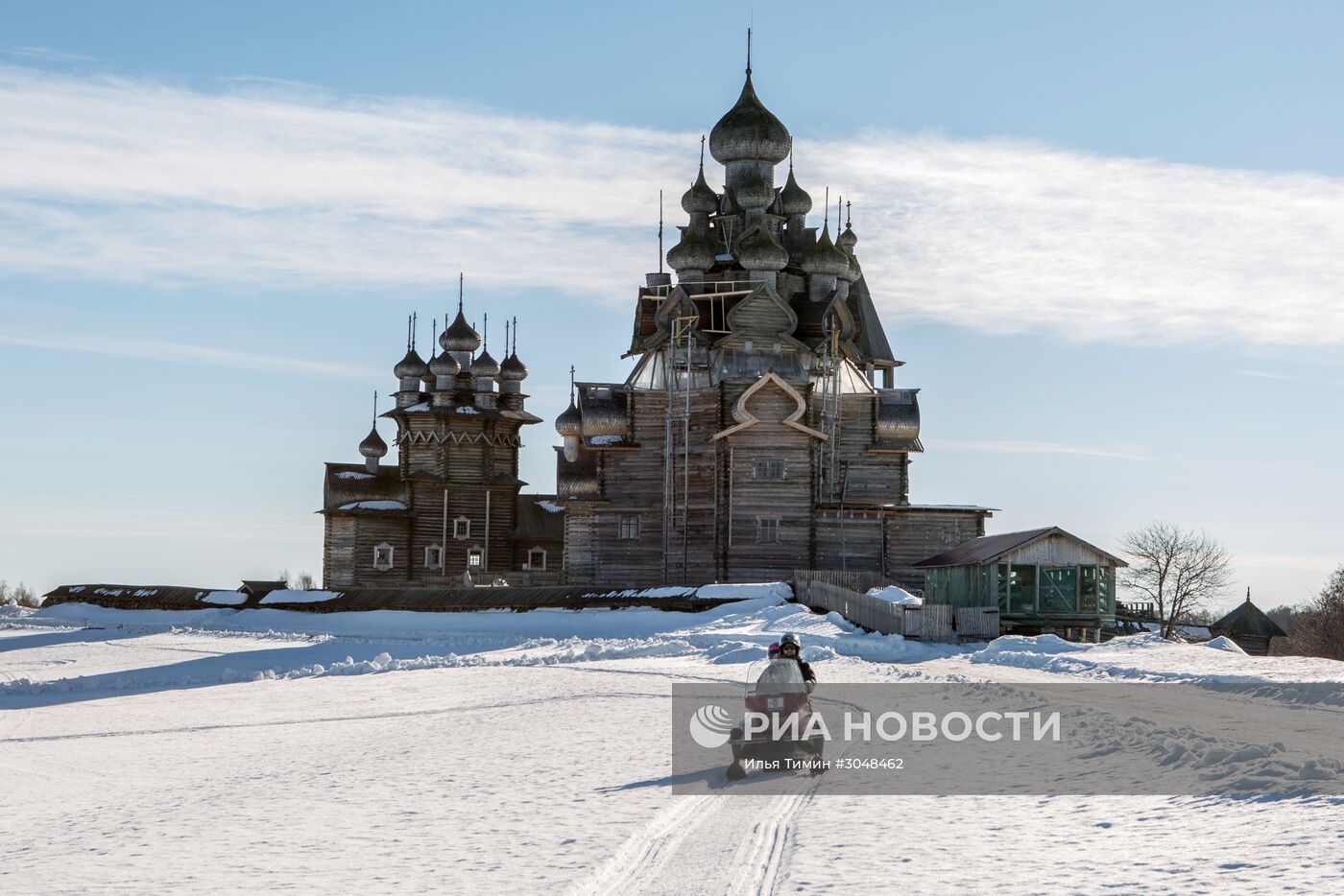 Музей-заповедник "Кижи" в Карелии