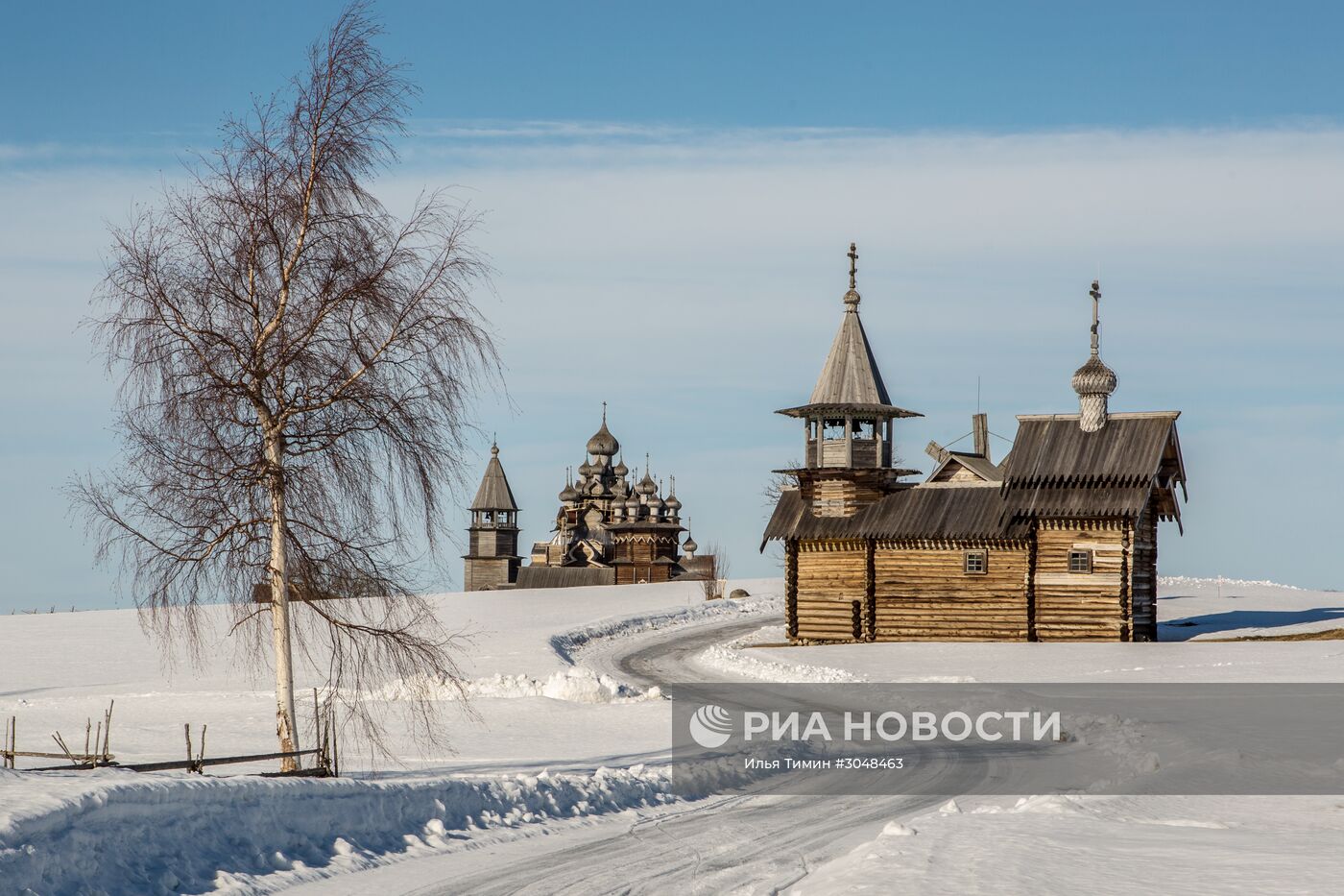 Музей-заповедник "Кижи" в Карелии