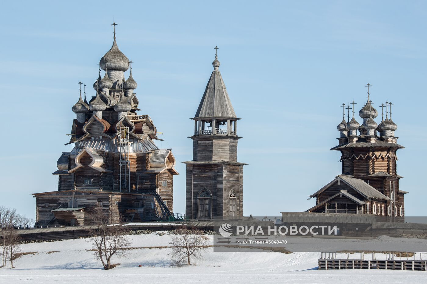 Музей-заповедник "Кижи" в Карелии