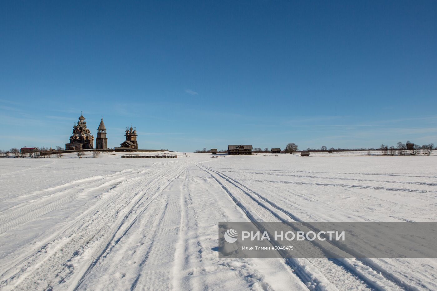 Музей-заповедник "Кижи" в Карелии