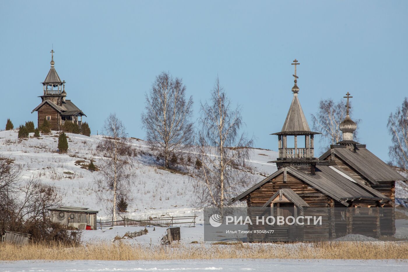 Музей-заповедник "Кижи" в Карелии