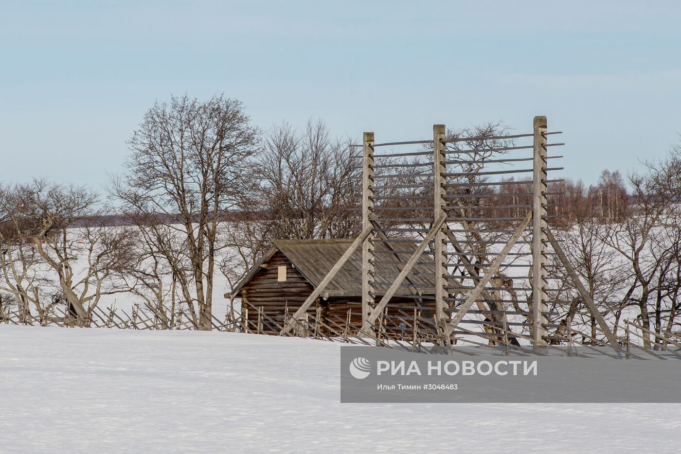 Музей-заповедник "Кижи" в Карелии