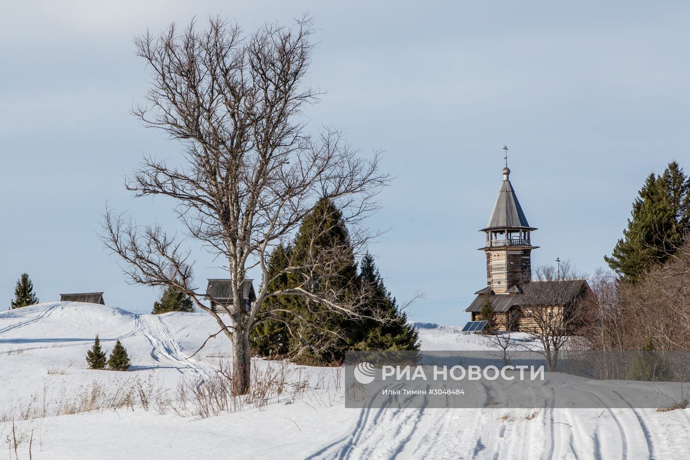 Музей-заповедник "Кижи" в Карелии