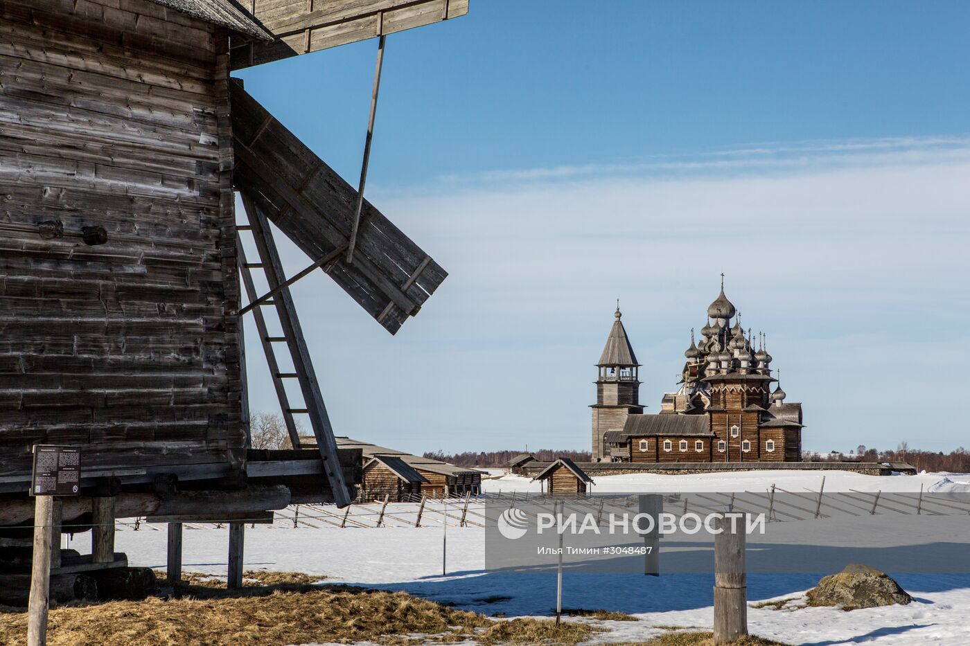 Музей-заповедник "Кижи" в Карелии