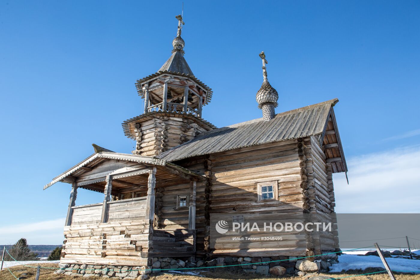 Музей-заповедник "Кижи" в Карелии