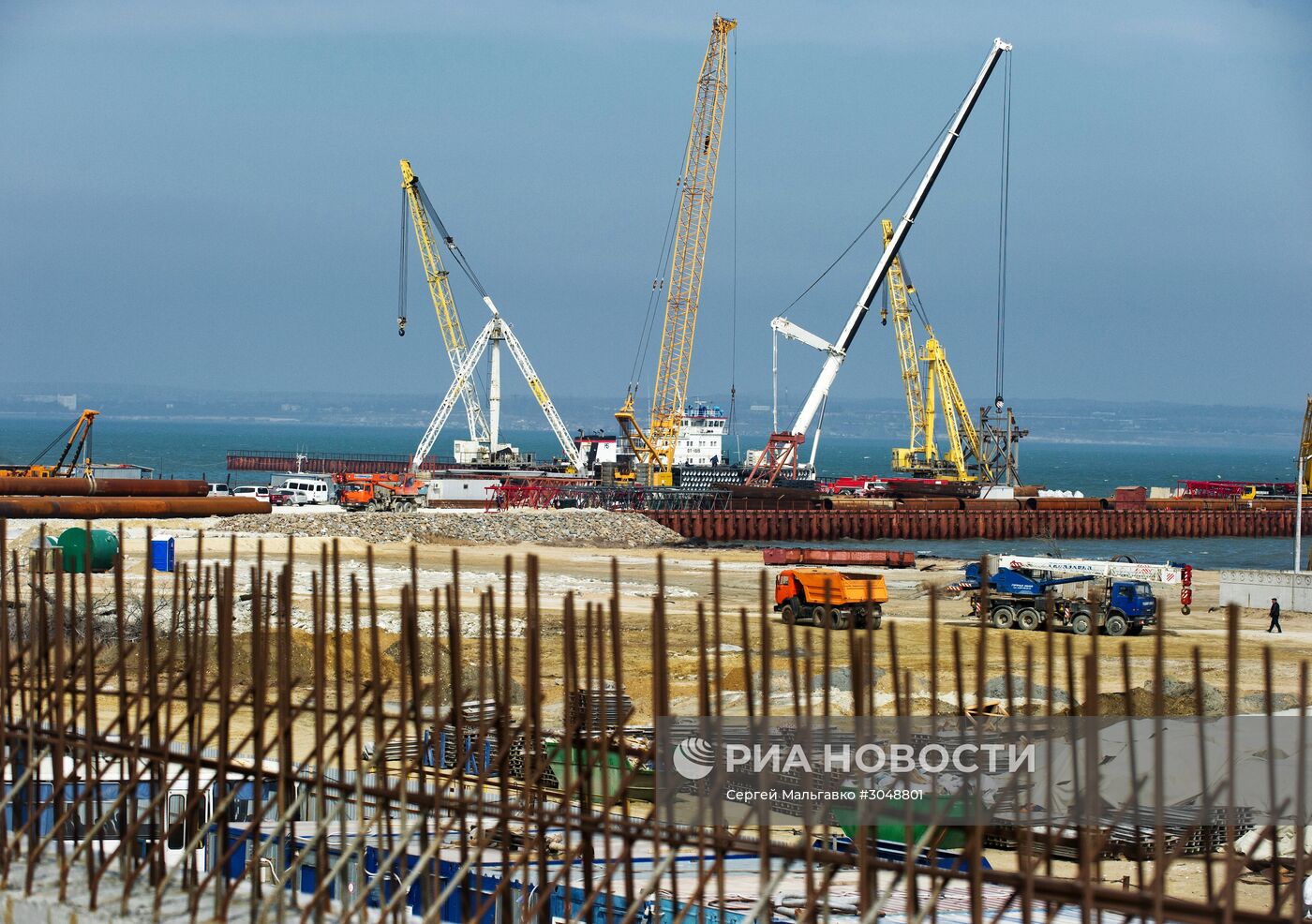 Строительство Крымского моста