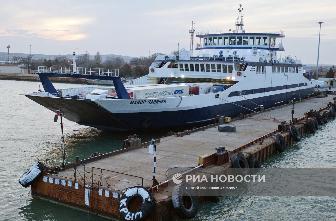 Керченская паромная переправа