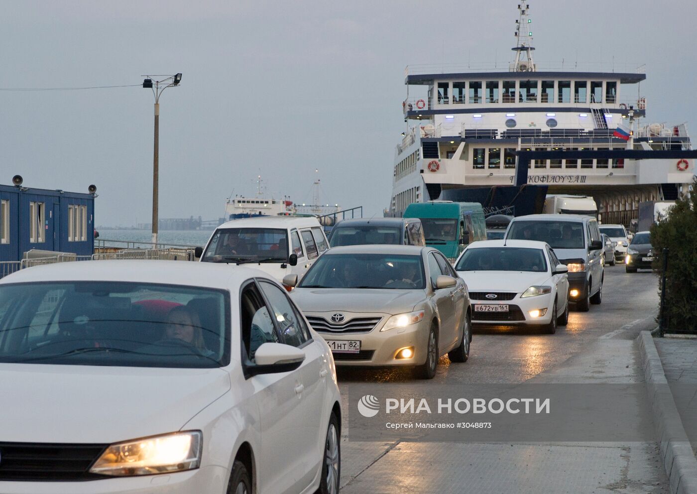 Керченская паромная переправа