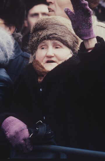 Оппозиционный митинг в Москве