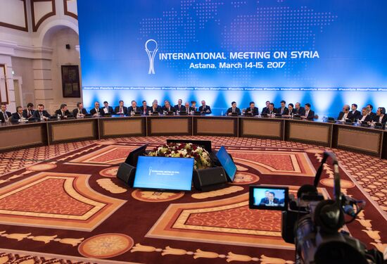 Встреча по Сирии в Астане