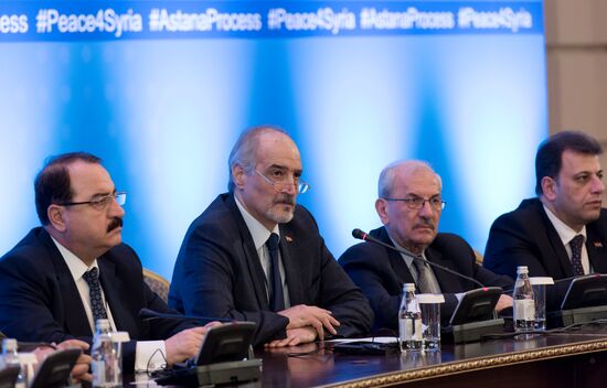 Встреча по Сирии в Астане