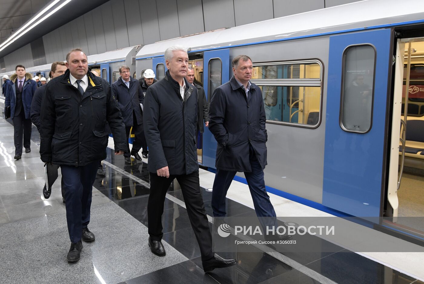 Открытие станций метро "Минская", "Ломоносовский проспект" и "Раменки"