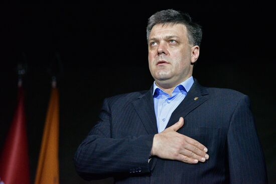 Подписание манифеста украинскими националистами в Киеве