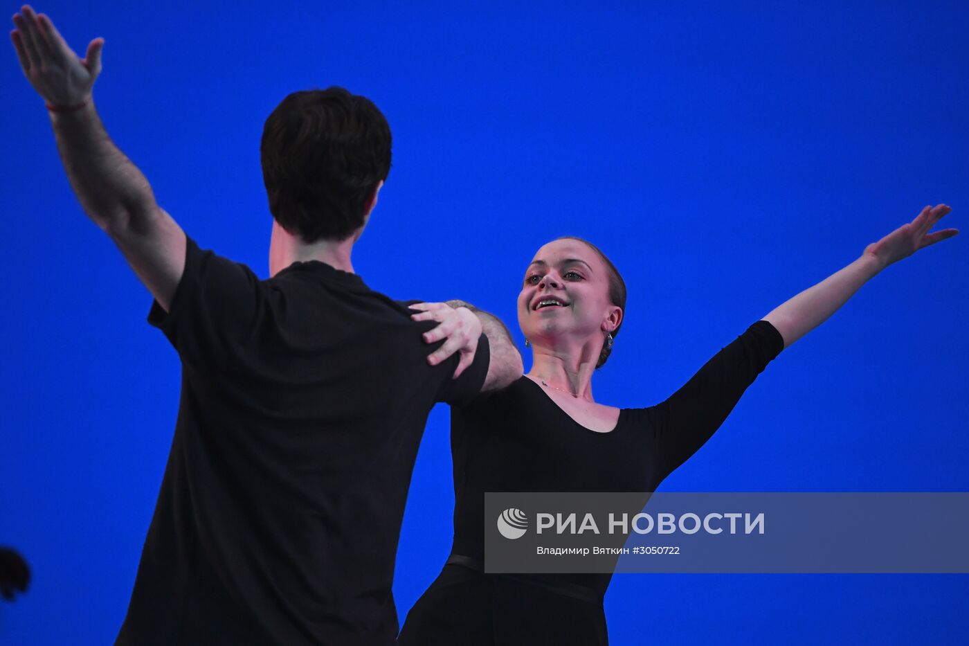 Репетиция Государственного академического ансамбля народного танца имени Игоря Моисеева