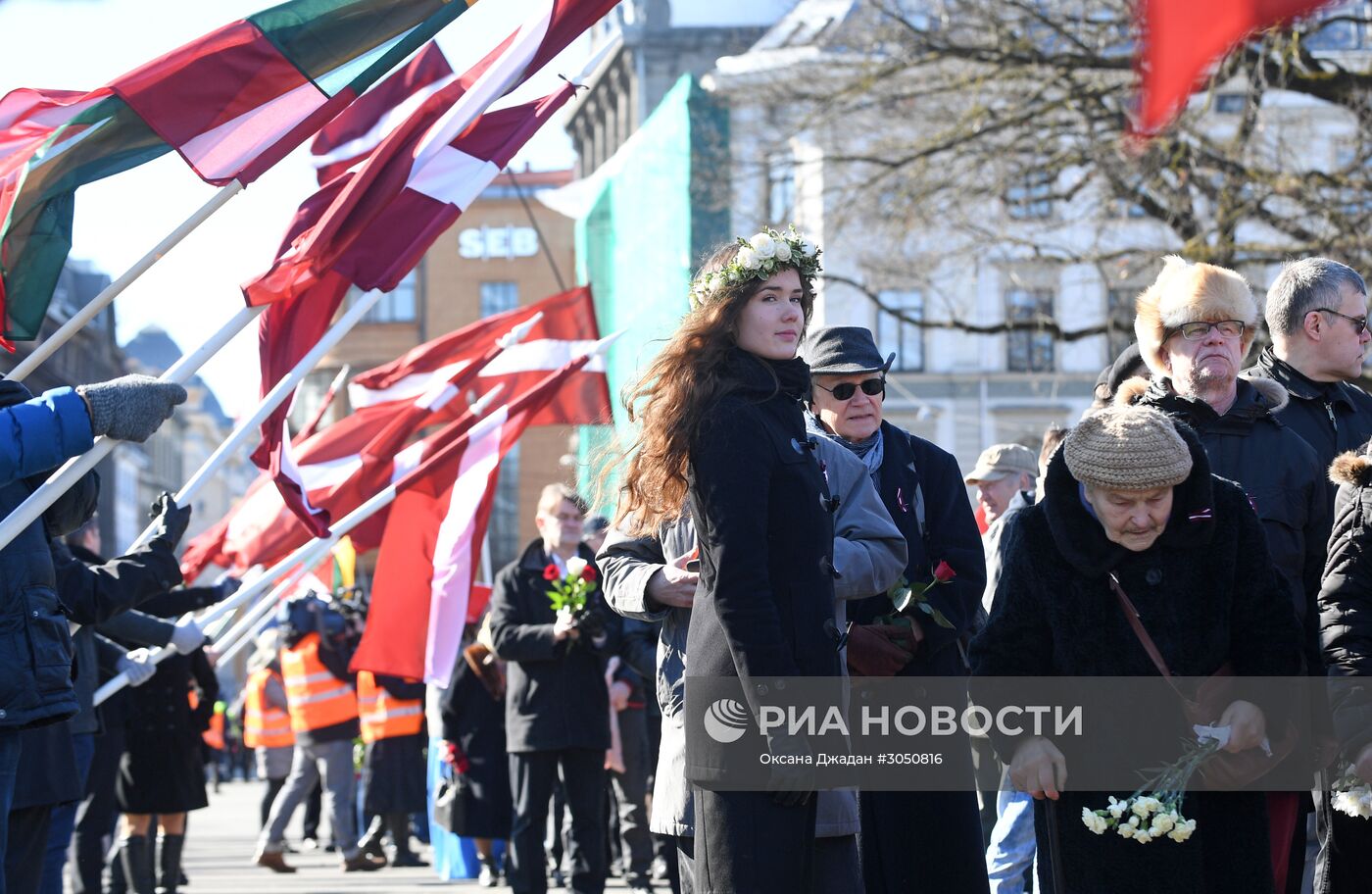 Марш ветеранов СС в Риге