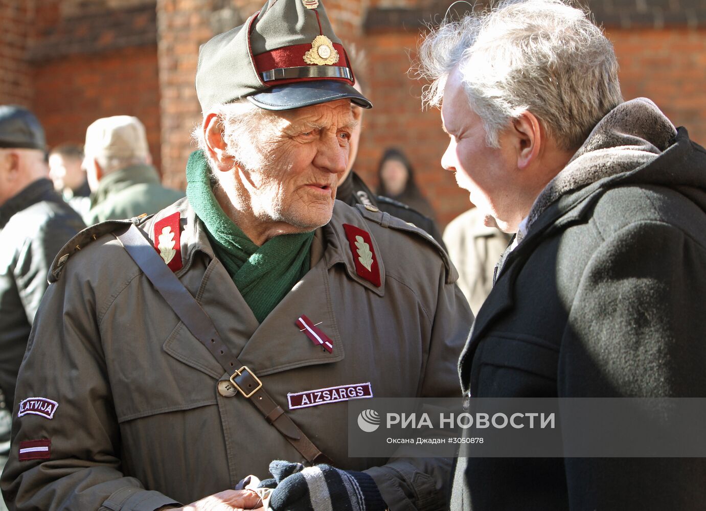 Марш ветеранов СС в Риге