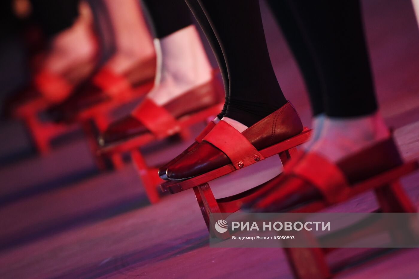 Репетиция Государственного академического ансамбля народного танца имени Игоря Моисеева