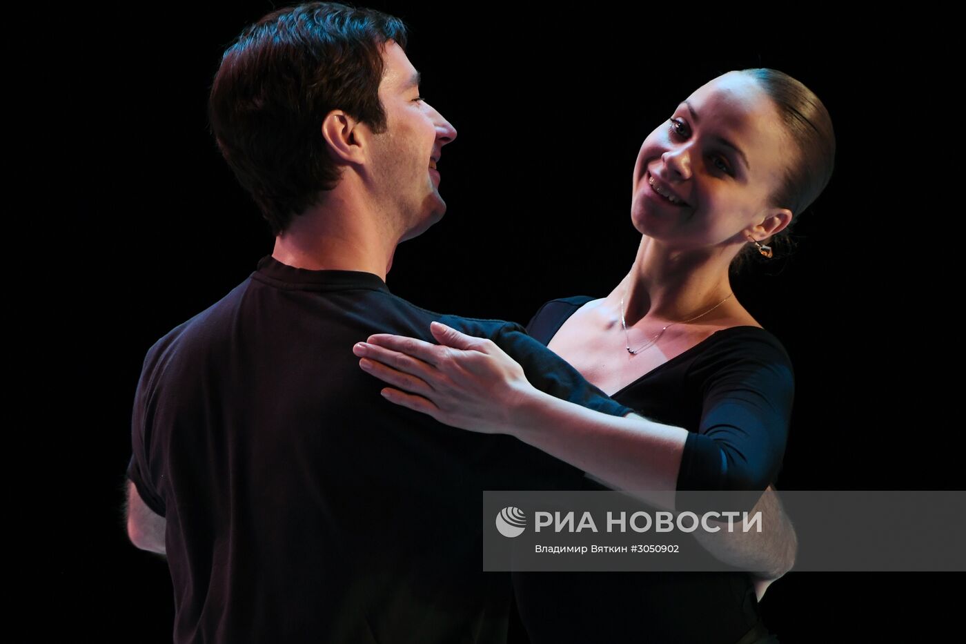 Репетиция Государственного академического ансамбля народного танца имени Игоря Моисеева