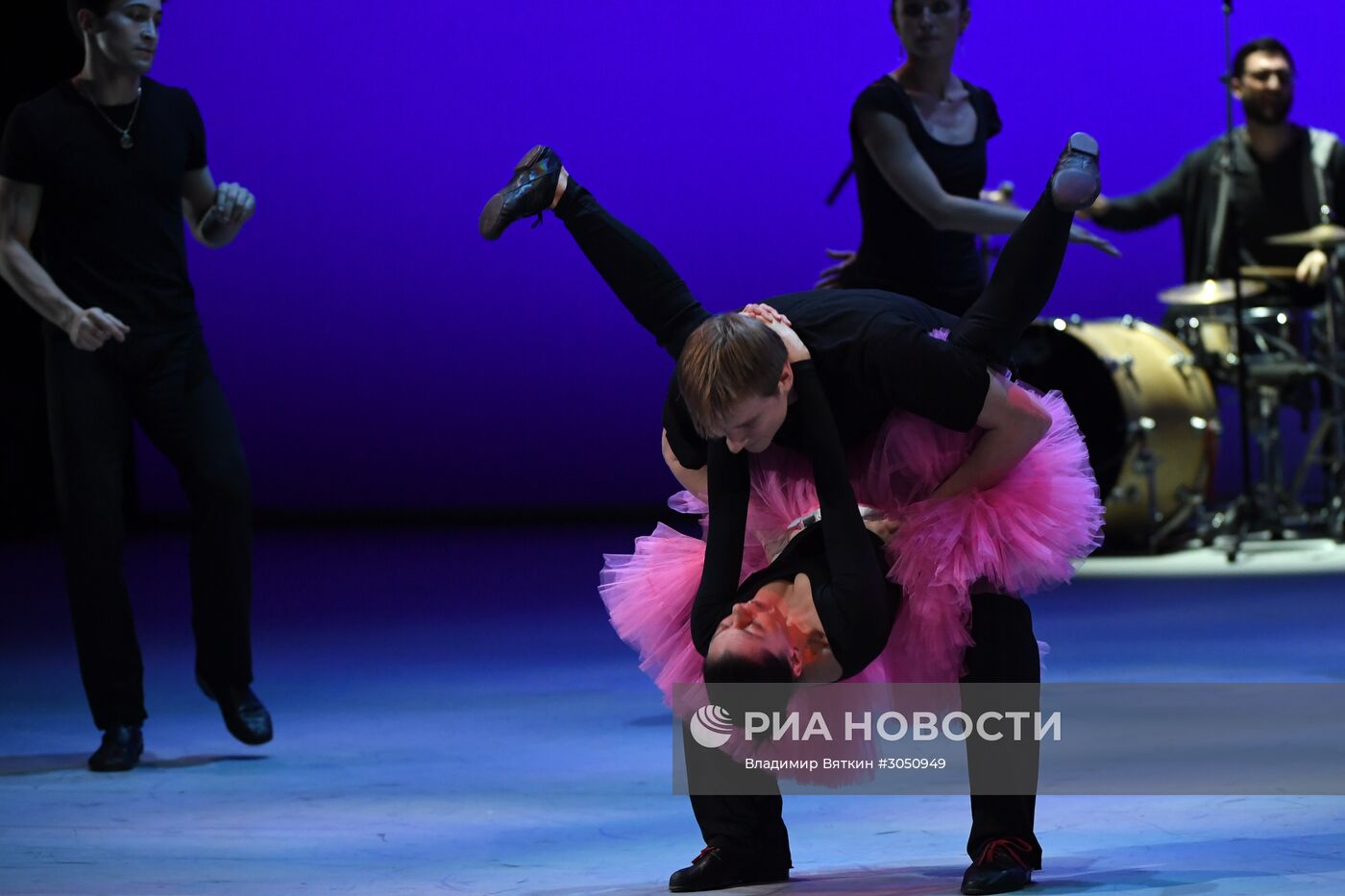 Репетиция Государственного академического ансамбля народного танца имени Игоря Моисеева