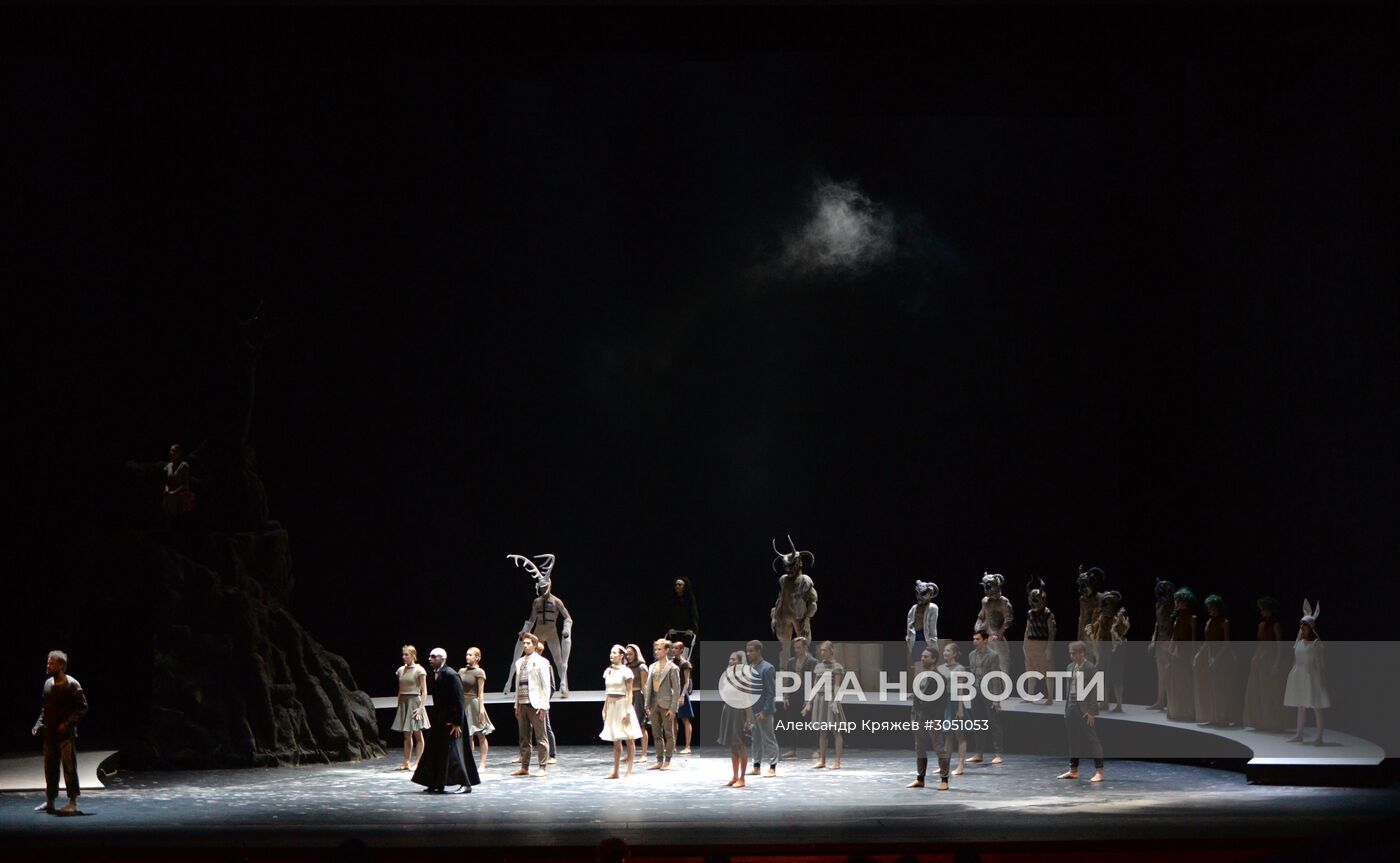 Генеральный прогон балета "Пер Гюнт" в Новосибирском театре оперы и балета