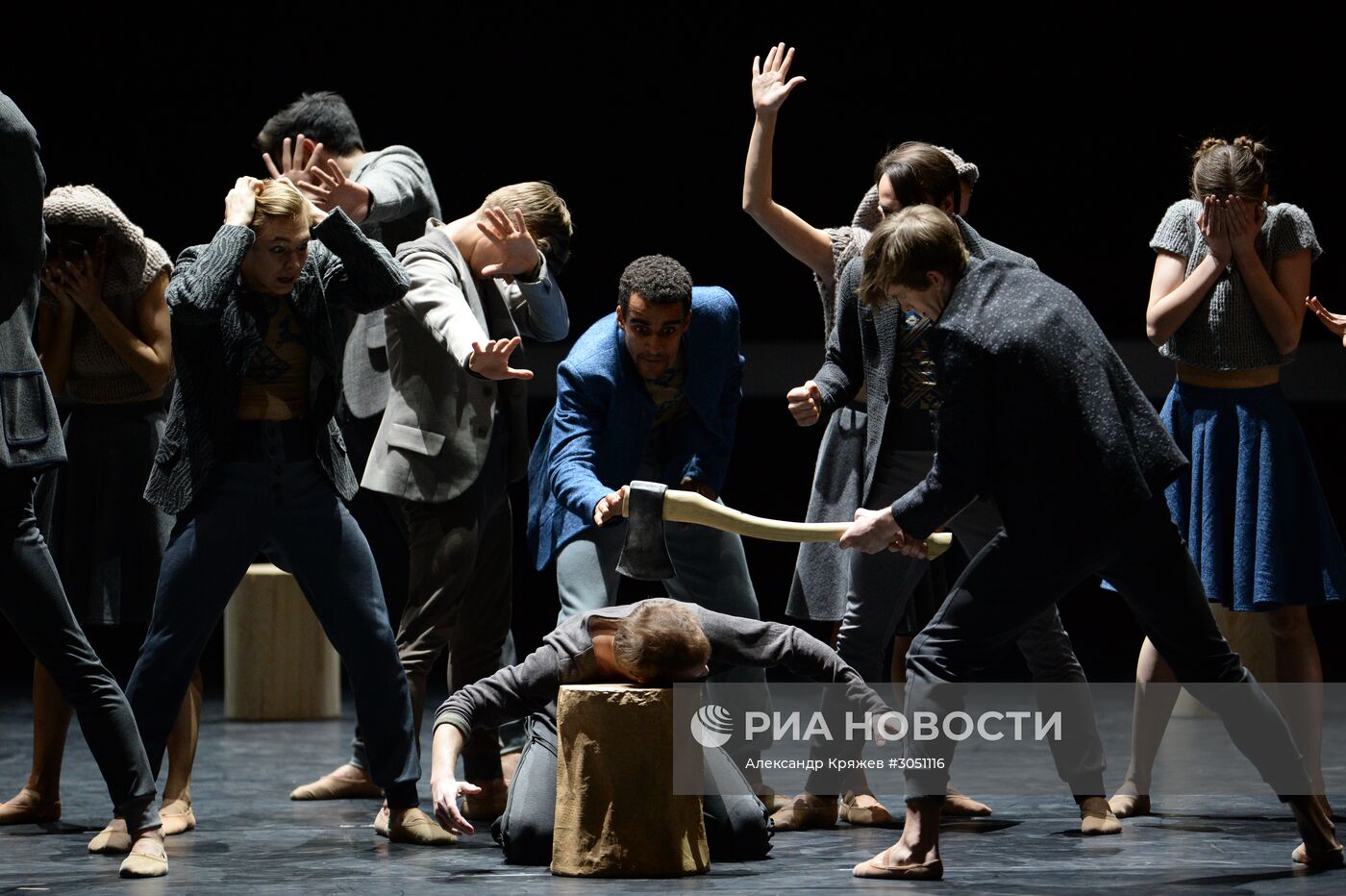 Генеральный прогон балета "Пер Гюнт" в Новосибирском театре оперы и балета