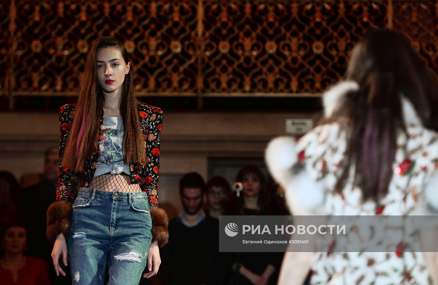 Модный показ Вики Цыгановой в рамках Mercedes-Benz Fashion Week