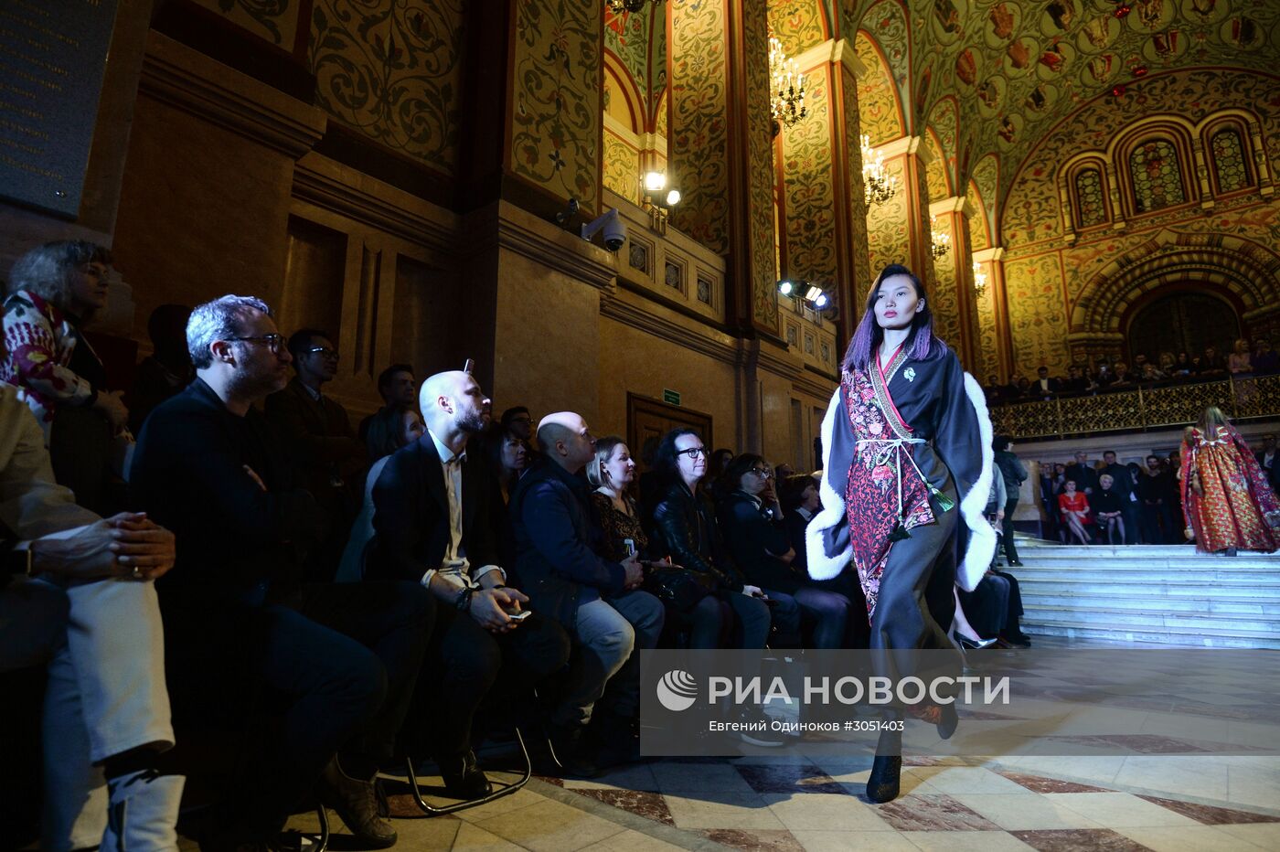 Модный показ Вики Цыгановой в рамках Mercedes-Benz Fashion Week