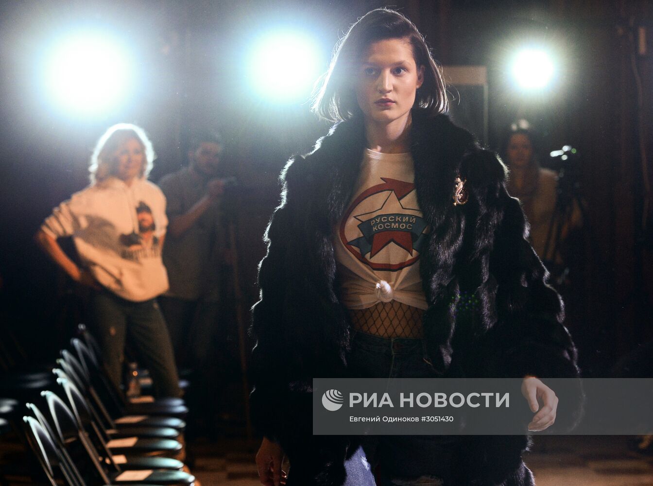 Модный показ Вики Цыгановой в рамках Mercedes-Benz Fashion Week