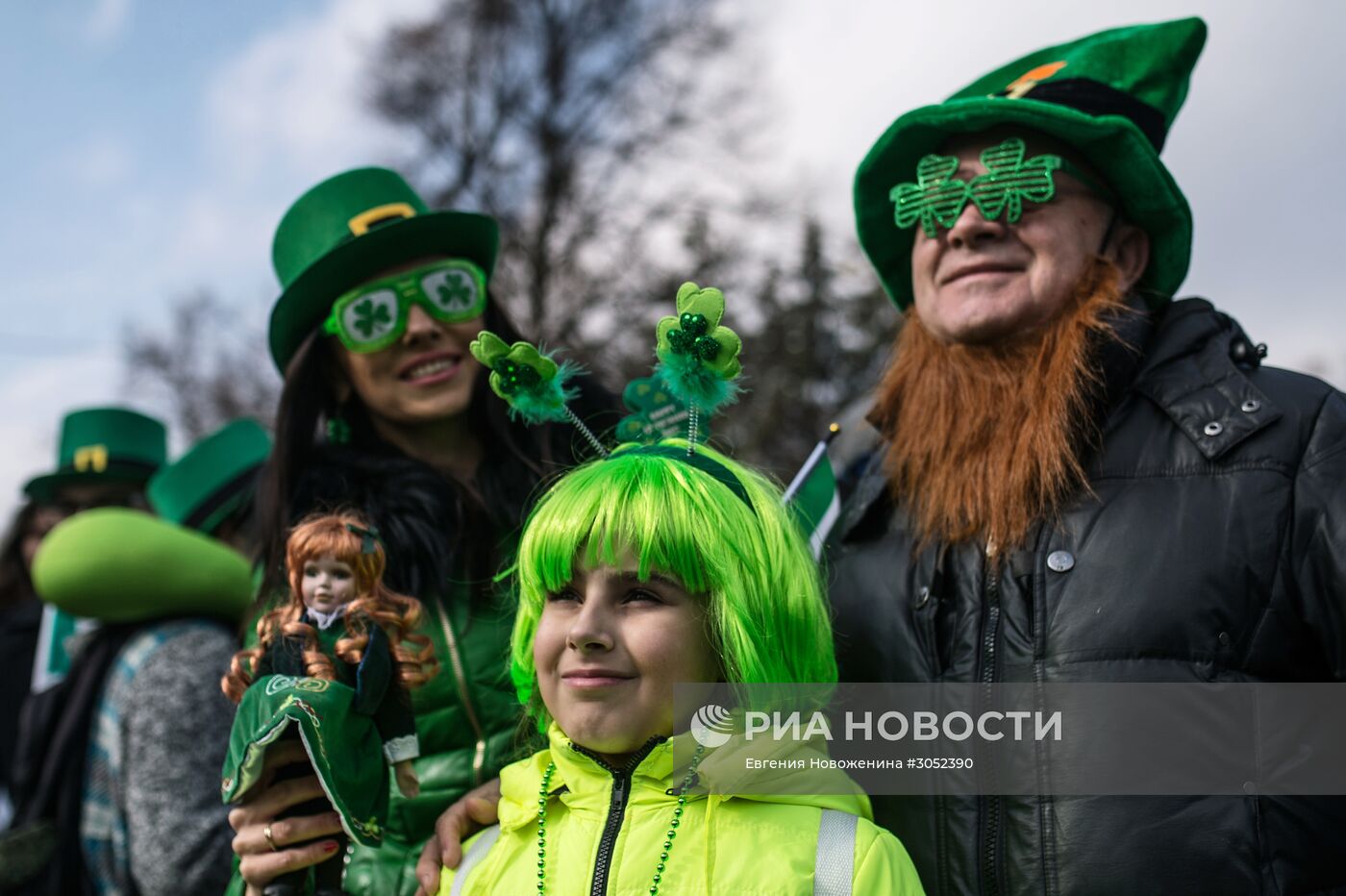 Парад в честь празднования Дня Св. Патрика