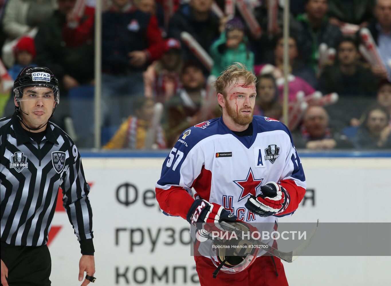Хоккей. КХЛ. Матч "Локомотив" - ЦСКА
