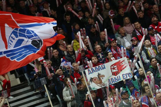 Хоккей. КХЛ. Матч "Локомотив" - ЦСКА