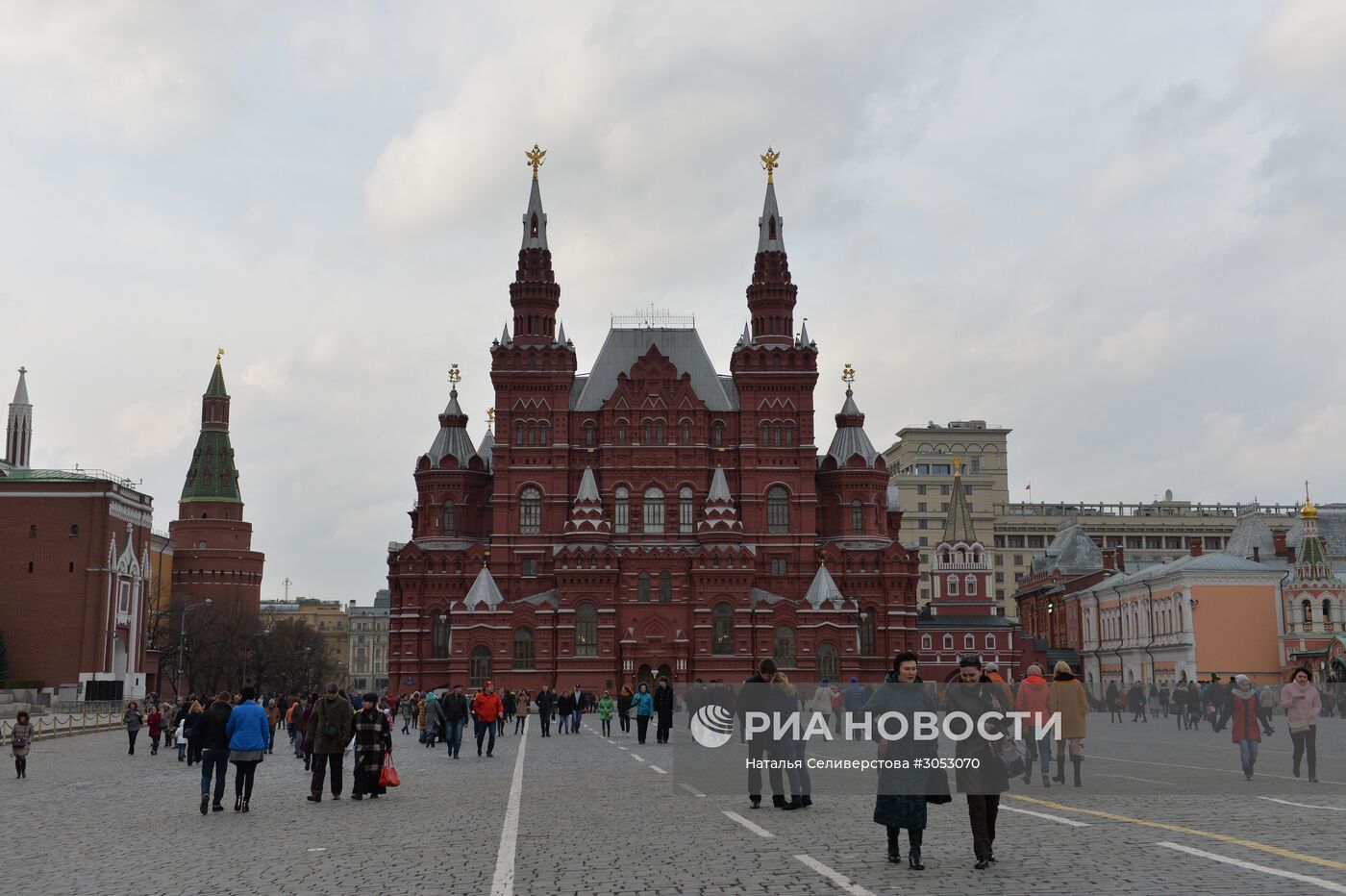 Красная площадь в Москве