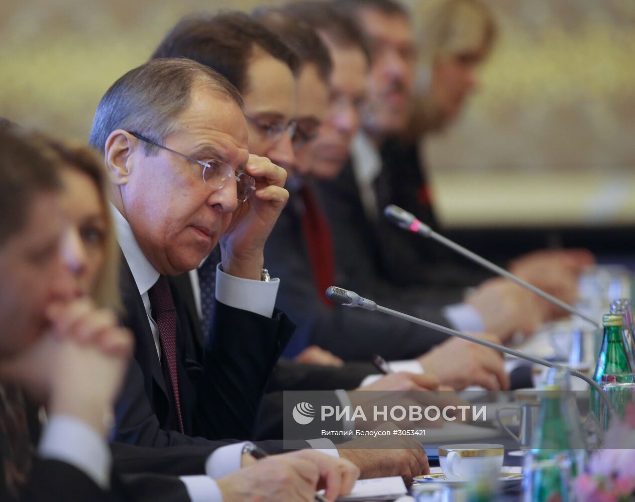 Визит главы МИД РФ С. Лаврова и министра обороны РФ С. Шойгу в Японию