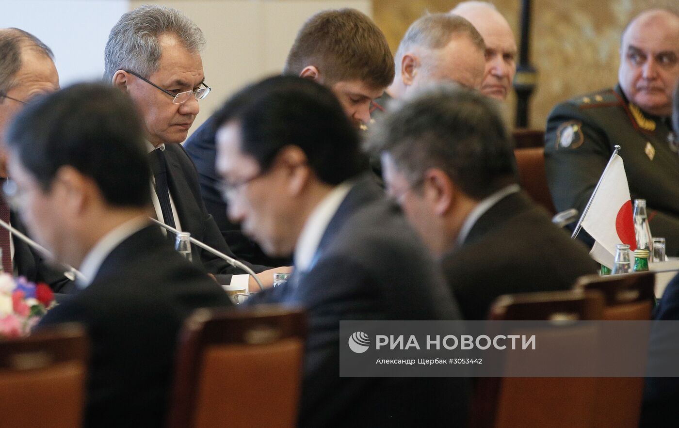 Визит главы МИД РФ С. Лаврова и министра обороны РФ С. Шойгу в Японию