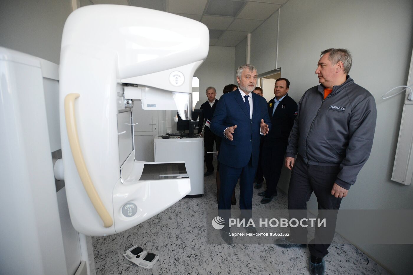 Рабочая поездка вице-премьера РФ Д. Рогозина на космодром Восточный