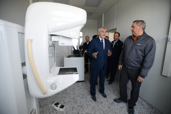 Рабочая поездка вице-премьера РФ Д. Рогозина на космодром Восточный