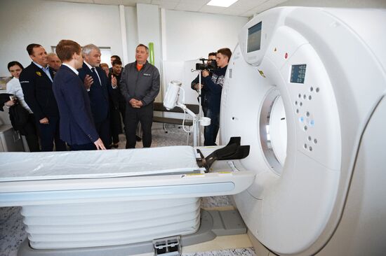 Рабочая поездка вице-премьера РФ Д. Рогозина на космодром Восточный