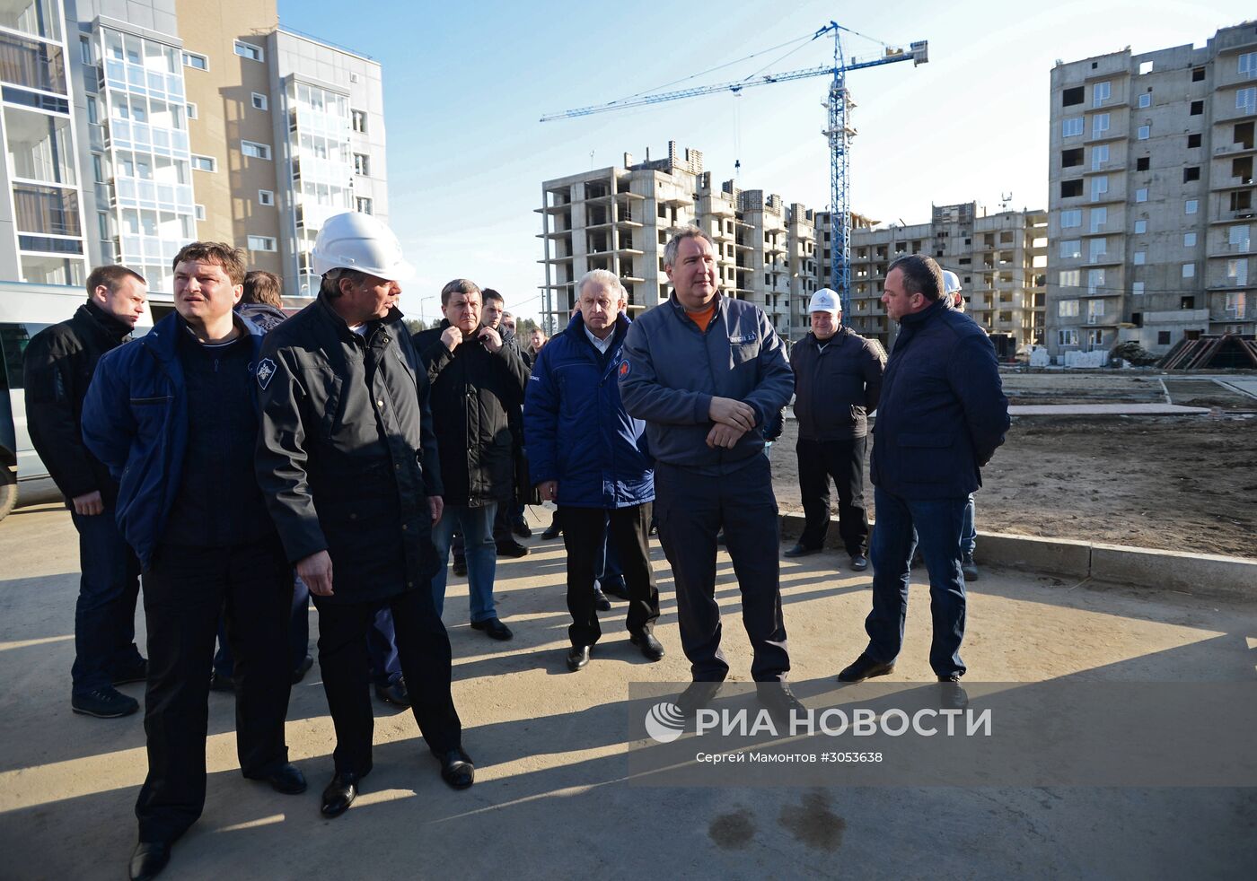 Рабочая поездка вице-премьера РФ Д. Рогозина на космодром Восточный