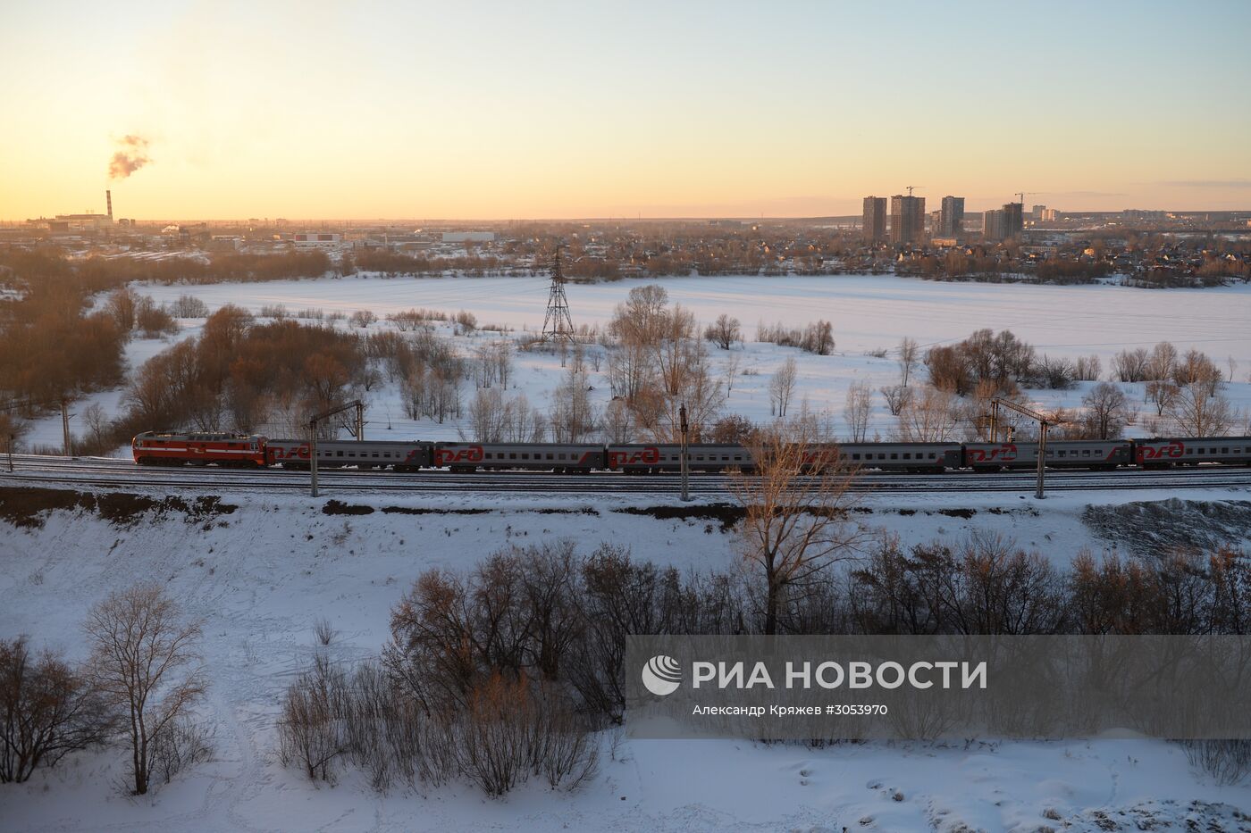 Западно-Сибирская железная дорога. 100-летие Транссибирской магистрали