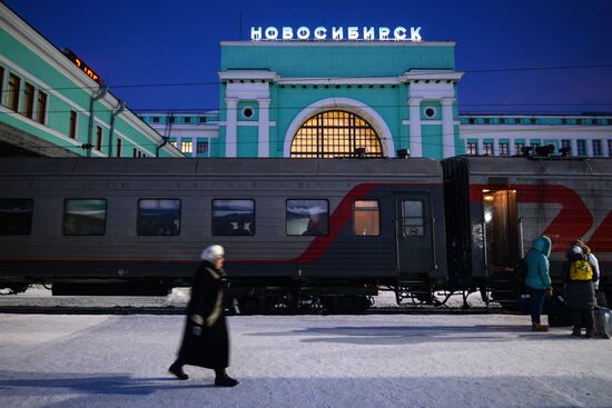 Западно-Сибирская железная дорога. 100-летие Транссибирской магистрали