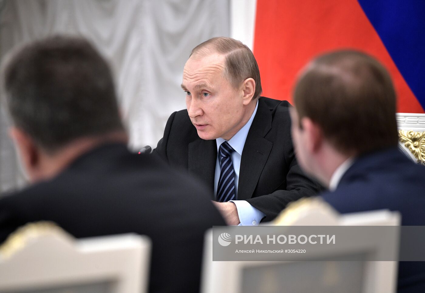 Президент РФ В. Путин провел заседание Совета по стратегическому развитию и приоритетным проектам