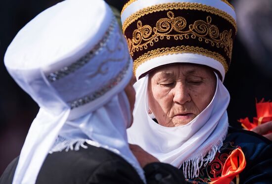 Празднование Навруза в Киргизии