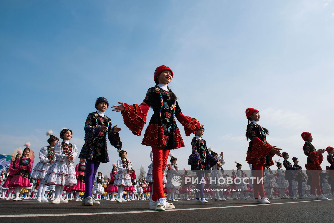 Празднование Навруза в Киргизии