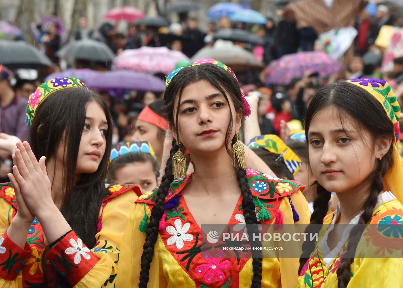 Празднование Навруза в Таджикистане