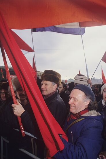 Митинг в годовщину Всесоюзного референдума о сохранении СССР