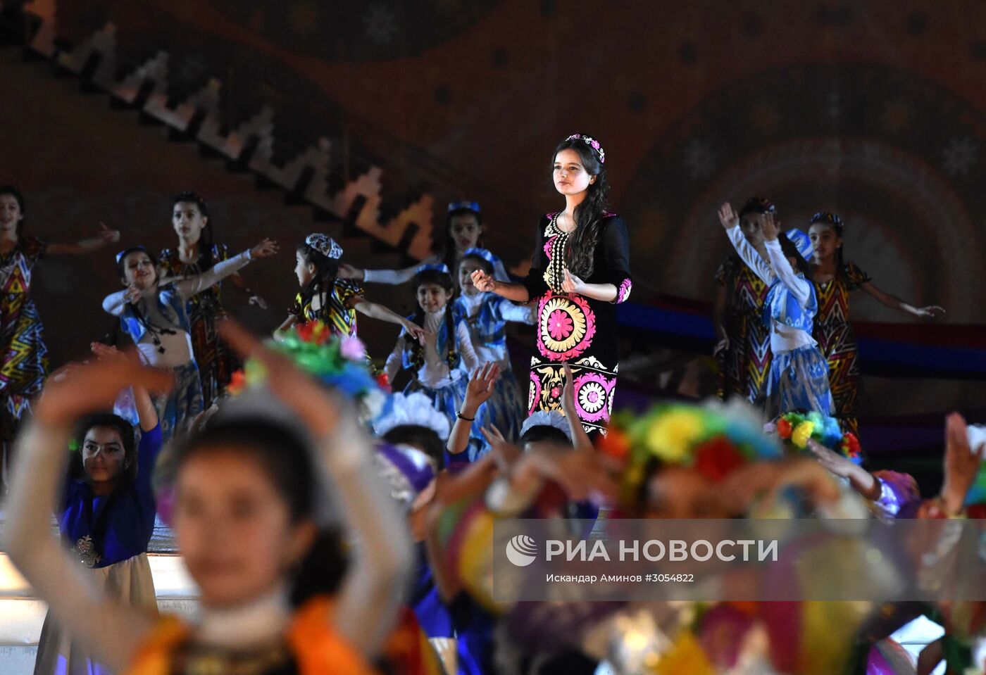 Празднование Навруза в Таджикистане