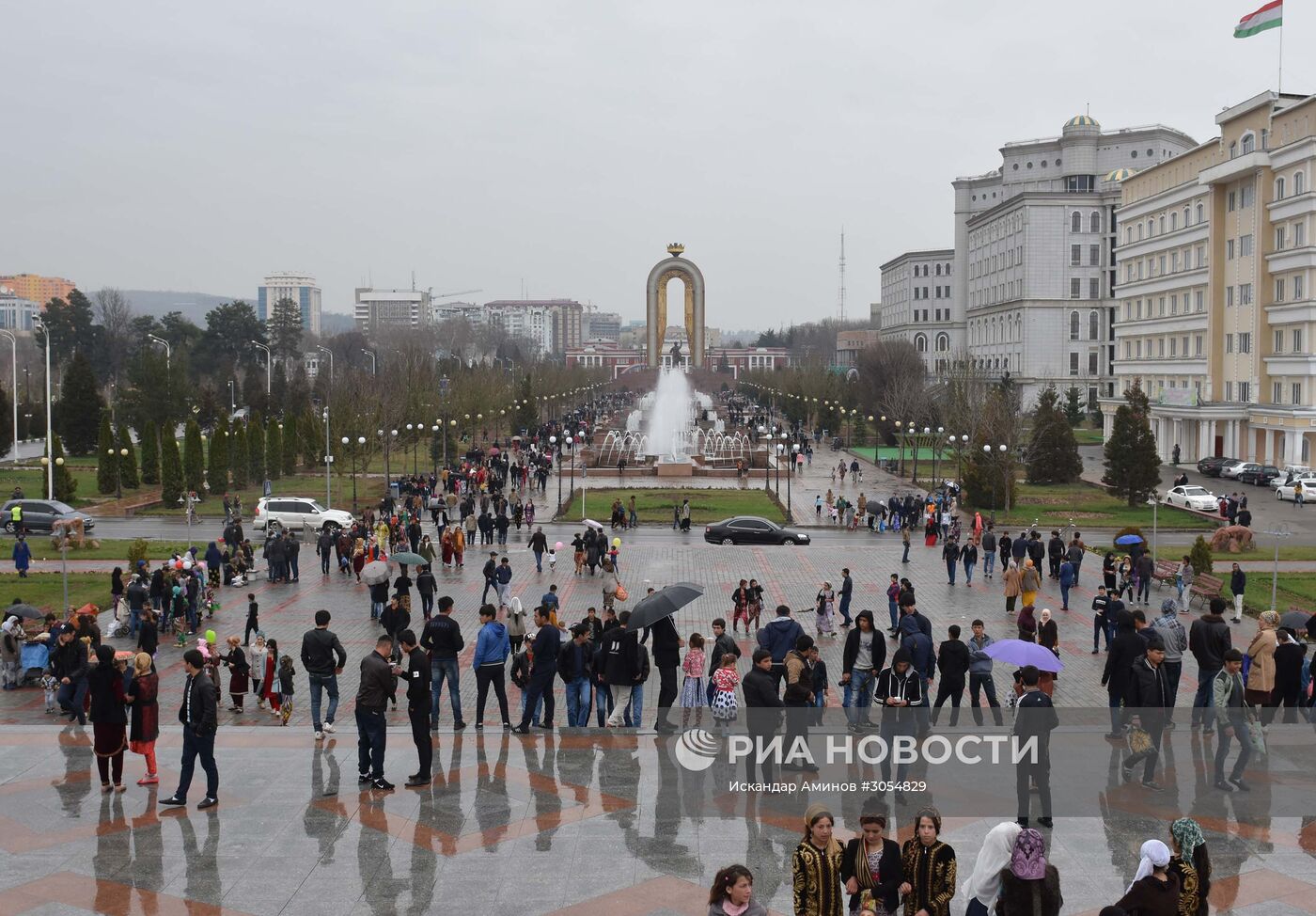Празднование Навруза в Таджикистане