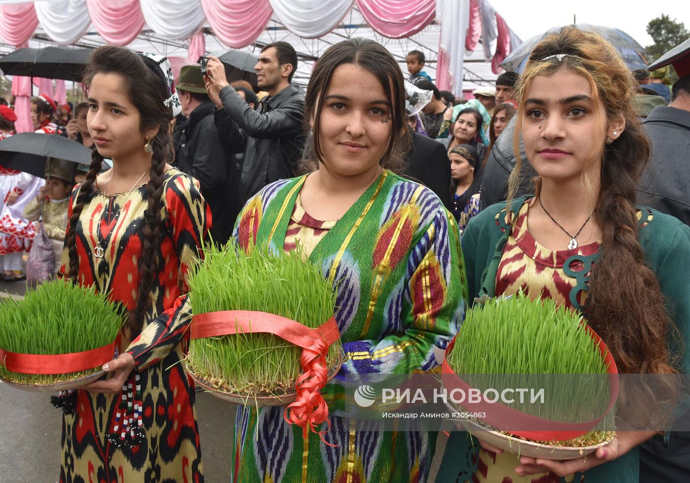 Празднование Навруза в Таджикистане
