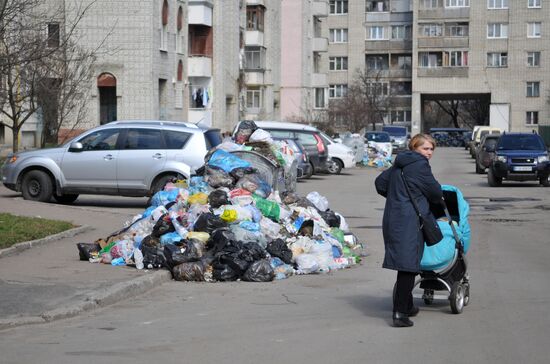 Проблема утилизации бытовых отходов во Львове